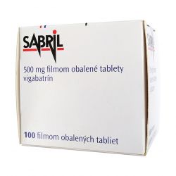 Сабрил (Вигабатрин) таблетки 500мг №100 (100 таблеток) в Ульяновске и области фото