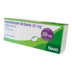 Изотретиноин Actavis (аналог Акненормин, Aknenormin) капс. 20мг 30шт в Ульяновске и области фото
