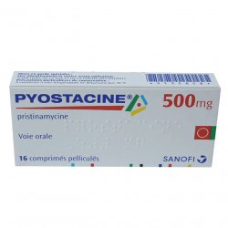 Пиостацин (Пристинамицин) таблетки 500мг №16 в Ульяновске и области фото