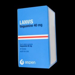Ланвис (Тиогуанин) таблетки 40мг 25шт в Ульяновске и области фото