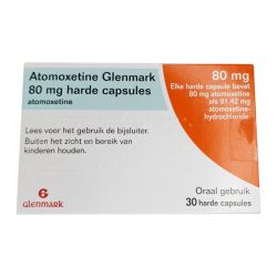 Атомоксетин 80 мг Европа :: Аналог Когниттера :: Glenmark капс. №30 в Ульяновске и области фото